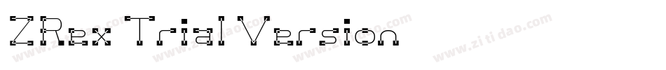 ZRex Trial Version字体转换